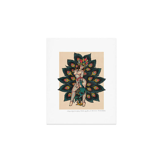 Peacock dream Art Print Gallery Image 1