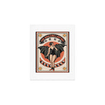 The Amazing Lady Bat Art Print Gallery Image 1