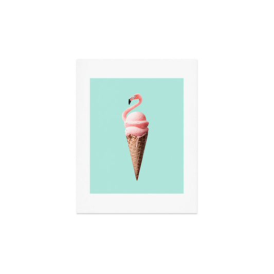 FLAMINGO CONE Art Print Gallery Image 2