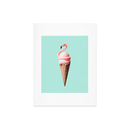 FLAMINGO CONE Art Print Gallery Image 6