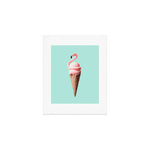 FLAMINGO CONE Art Print Gallery Image 1
