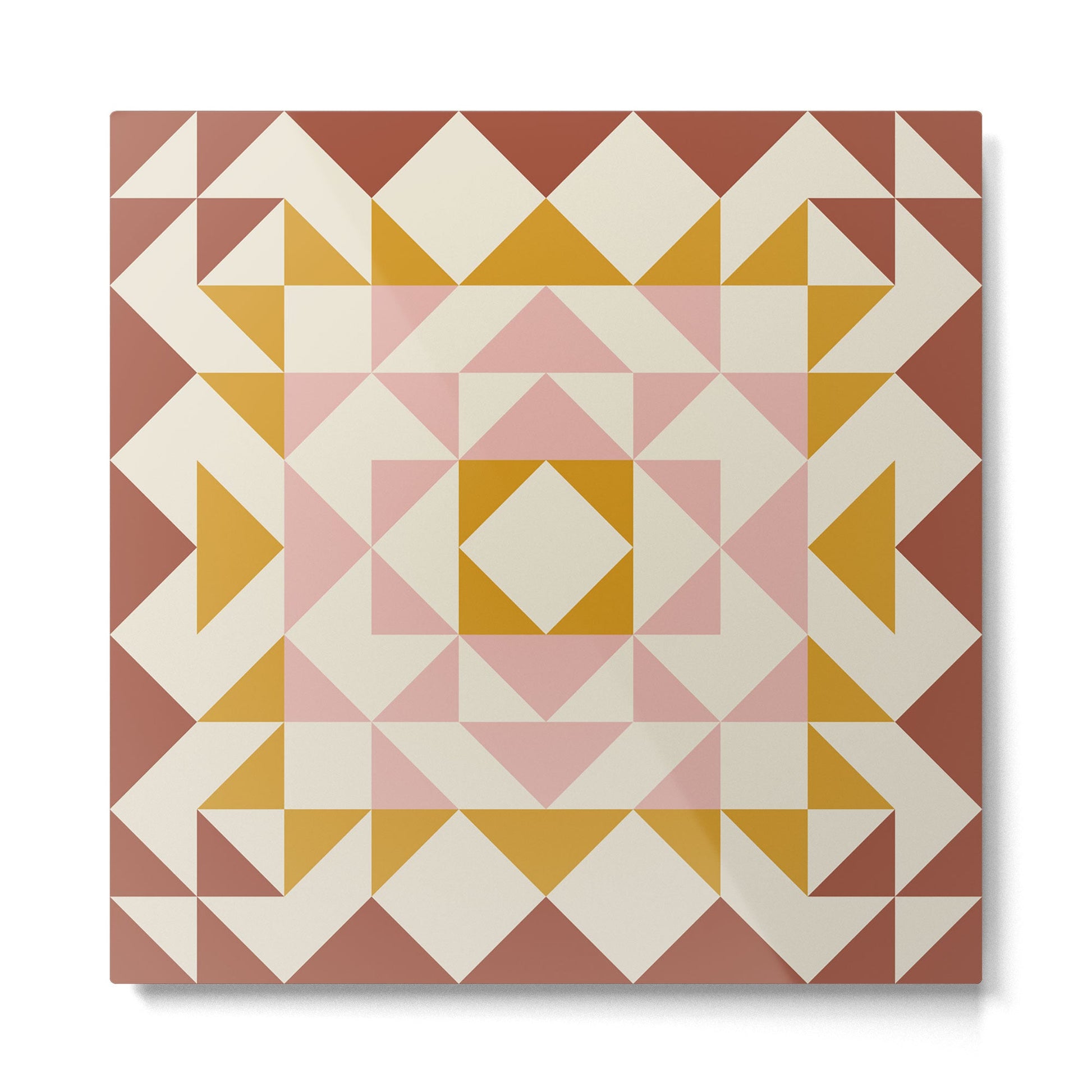 Autumn Quilt Metal Print Gallery Image 2