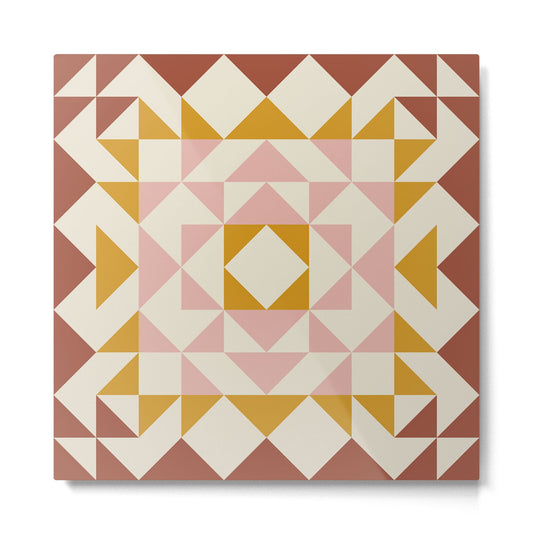 Autumn Quilt Metal Print Gallery Image 1