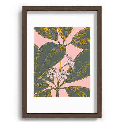 Modern Botanical Banana Leaf Framed Art Print Gallery Image 89