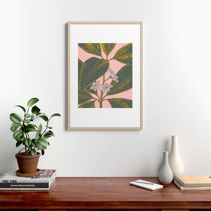 Modern Botanical Banana Leaf Framed Art Print Gallery Image 28
