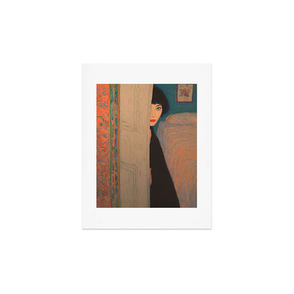 Behind the Painted Door Art Print Gallery Image 3