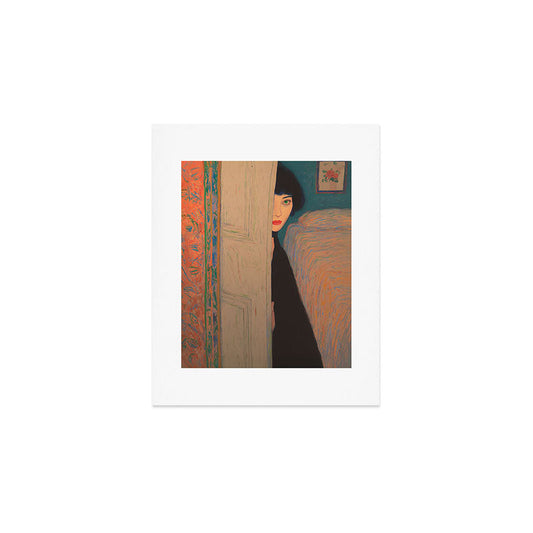 Behind the Painted Door Art Print Gallery Image 1