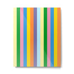Fun Stripes Colorful Vertical Pattern Metal Print Gallery Image 1