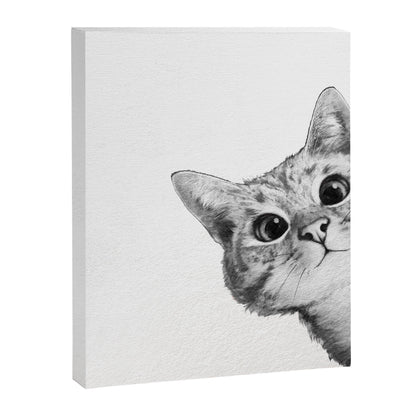 sneaky cat Canvas Print Gallery Image 8