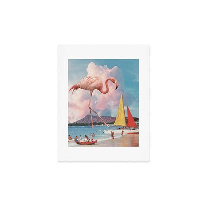 Flamingo Playground Art Print Gallery Image 3