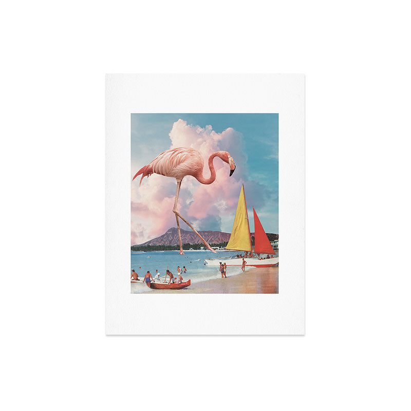 Flamingo Playground Art Print Gallery Image 6