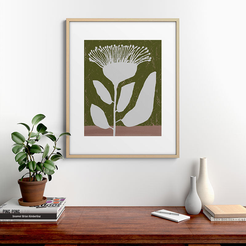 Flower mask Framed Art Print Gallery Image 21