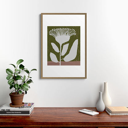 Flower mask Framed Art Print Gallery Image 13