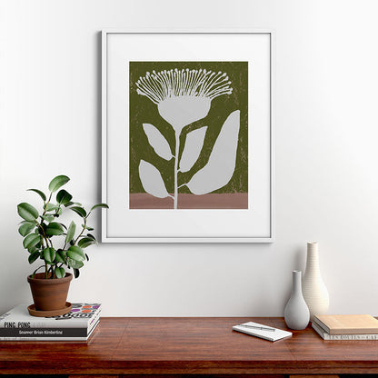 Flower mask Framed Art Print Gallery Image 28