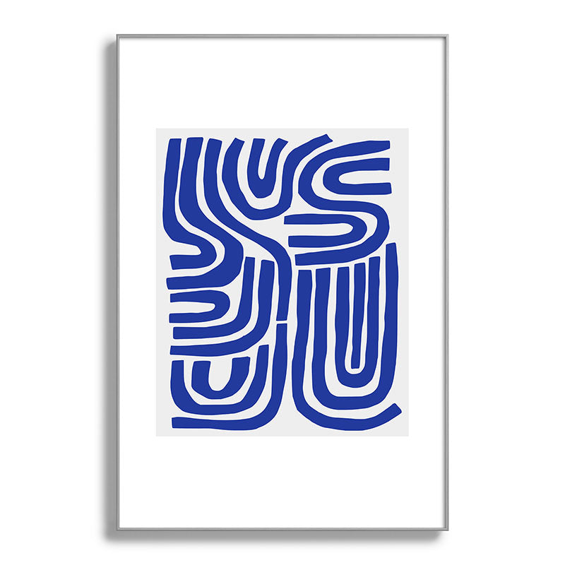 S and U Framed Art Print Gallery Image 100