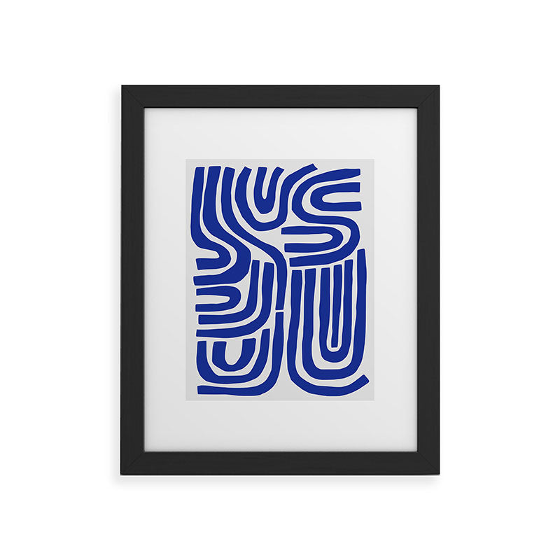S and U Framed Art Print Gallery Image 33