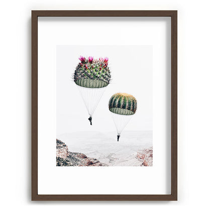 Flying Cacti Framed Art Print Gallery Image 91