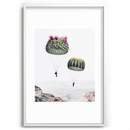 Flying Cacti Framed Art Print Gallery Image 110