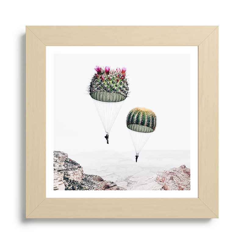 Flying Cacti Framed Art Print Gallery Image 68