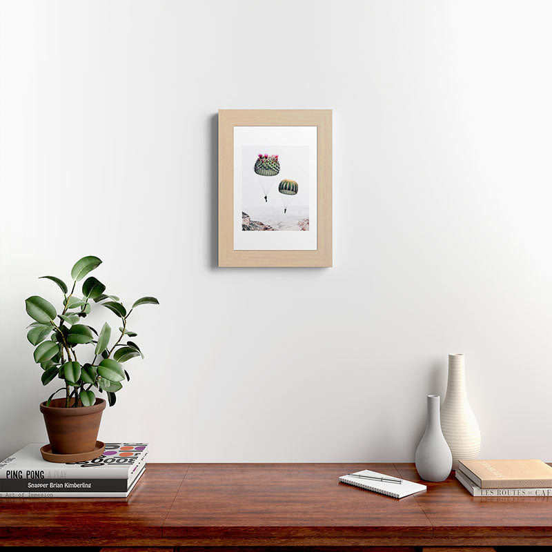 Flying Cacti Framed Art Print Gallery Image 62