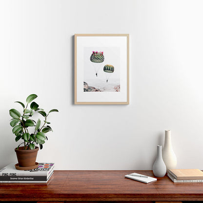 Flying Cacti Framed Art Print Gallery Image 26