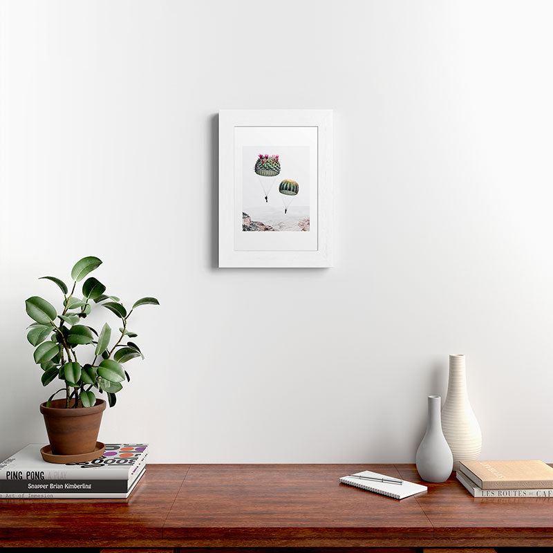 Flying Cacti Framed Art Print Gallery Image 72