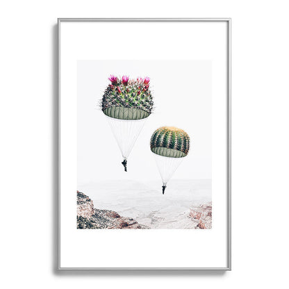 Flying Cacti Framed Art Print Gallery Image 132
