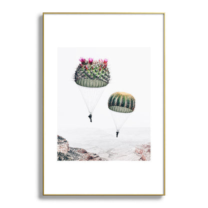 Flying Cacti Framed Art Print Gallery Image 127