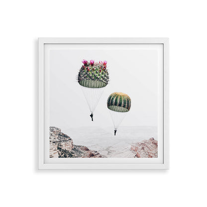 Flying Cacti Framed Art Print Gallery Image 38