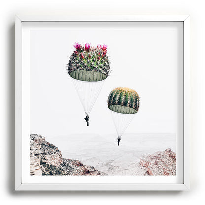 Flying Cacti Framed Art Print Gallery Image 118
