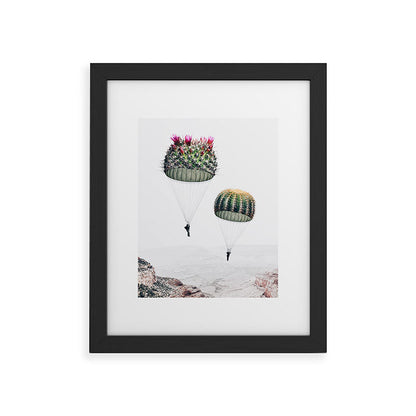 Flying Cacti Framed Art Print Gallery Image 45