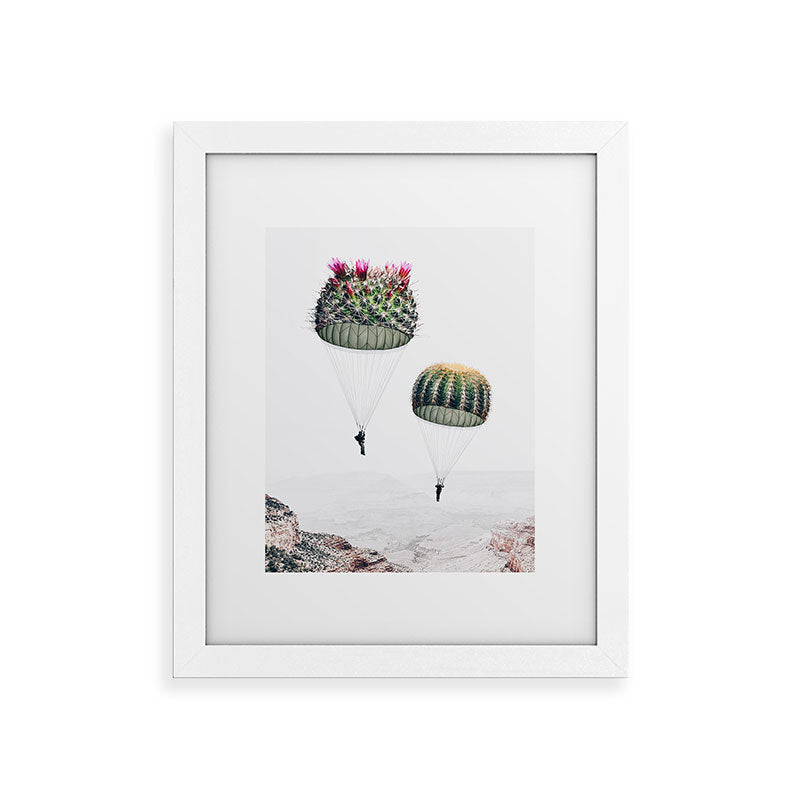 Flying Cacti Framed Art Print Gallery Image 69