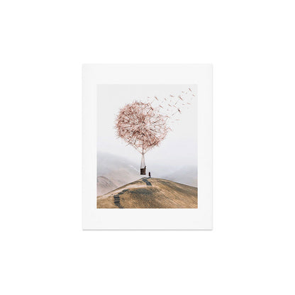 Flying Dandelion Art Print Gallery Image 4