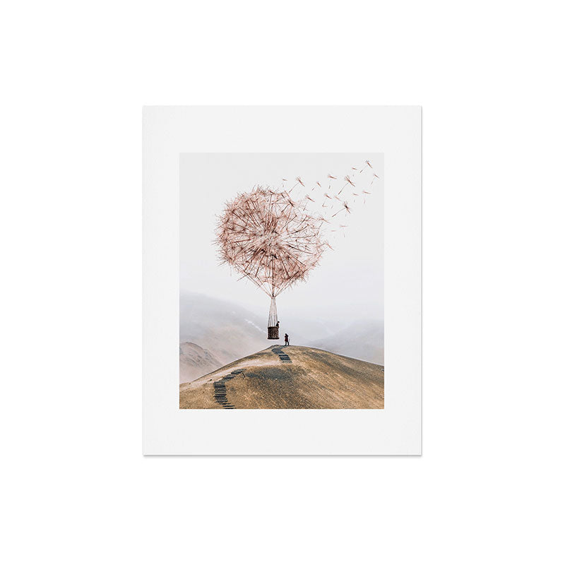 Flying Dandelion Art Print Gallery Image 6