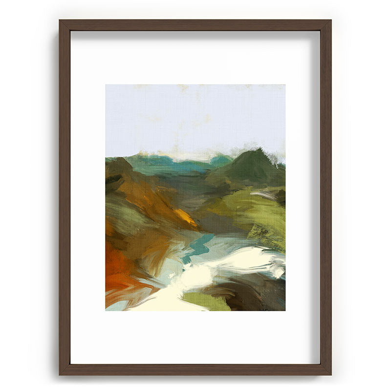 the path abstract landscape art Framed Art Print Gallery Image 92