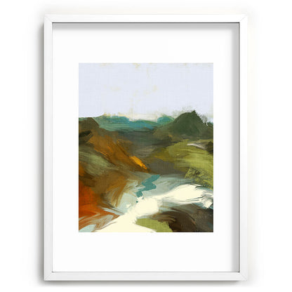 the path abstract landscape art Framed Art Print Gallery Image 107