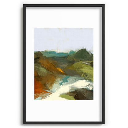 the path abstract landscape art Framed Art Print Gallery Image 85