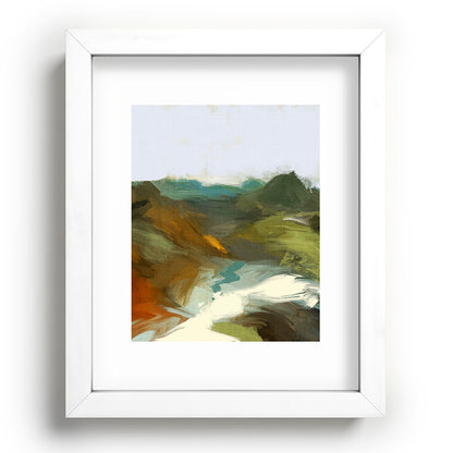 the path abstract landscape art Framed Art Print Gallery Image 104