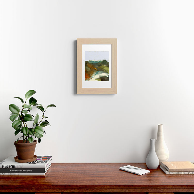 the path abstract landscape art Framed Art Print Gallery Image 62