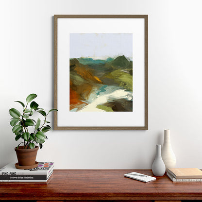 the path abstract landscape art Framed Art Print Gallery Image 58