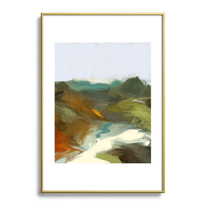 the path abstract landscape art Framed Art Print Gallery Image 123
