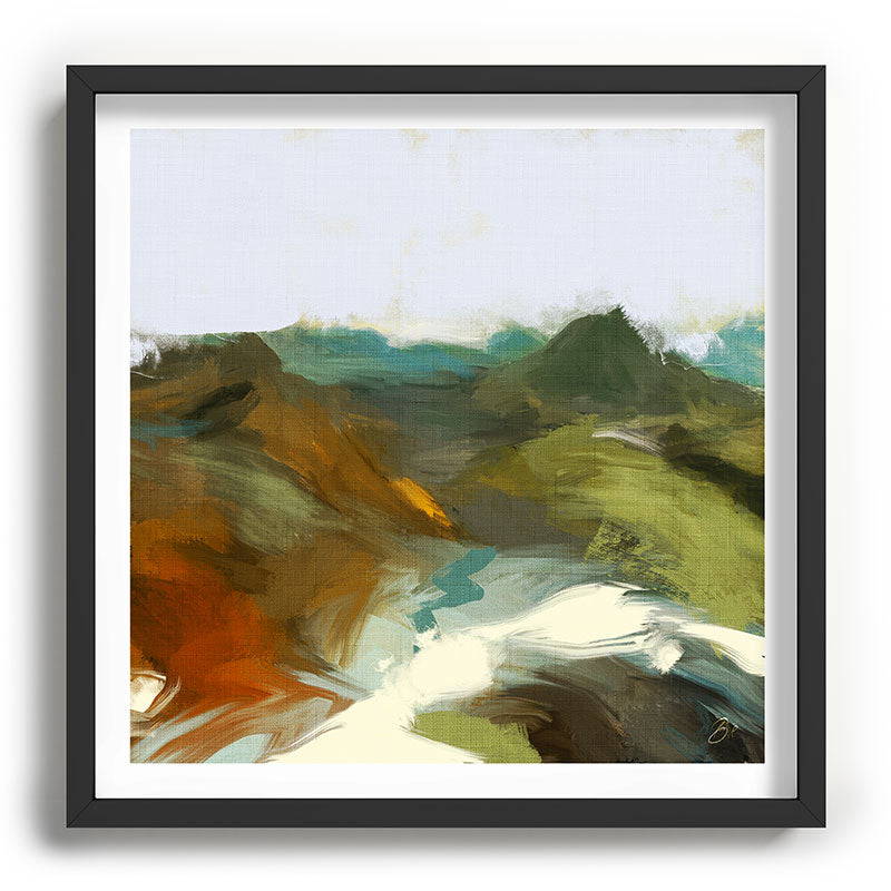 the path abstract landscape art Framed Art Print Gallery Image 93
