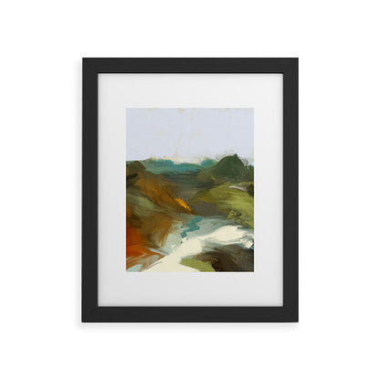 the path abstract landscape art Framed Art Print Gallery Image 45