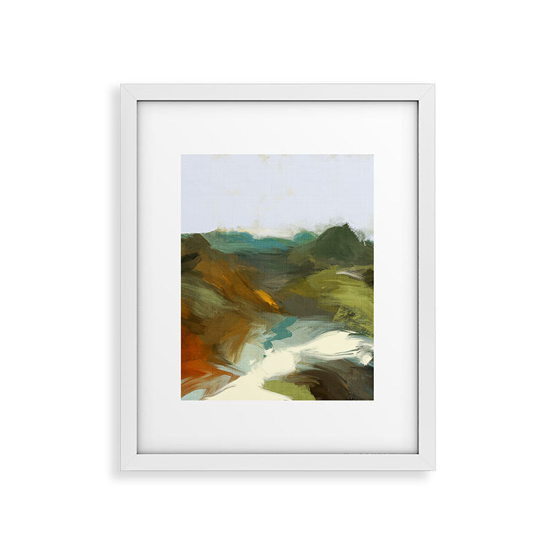 the path abstract landscape art Framed Art Print Gallery Image 36