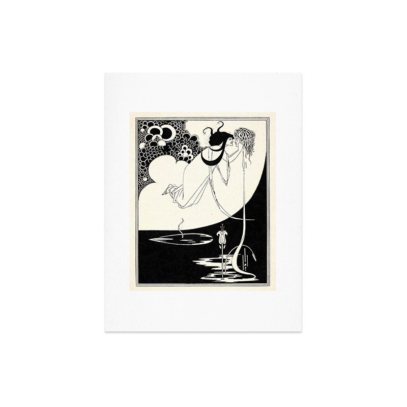 Art by Aubrey Beardsley for "Salome" by Oscar Wilde (1893) Art Print Gallery Image 6