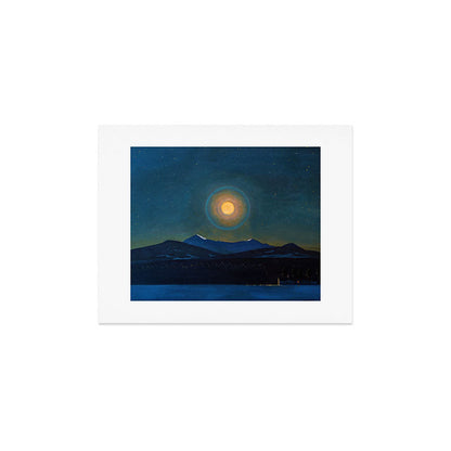 "Moonlight, Winter" by Rockwell Kent (1940) Art Print Gallery Image 3
