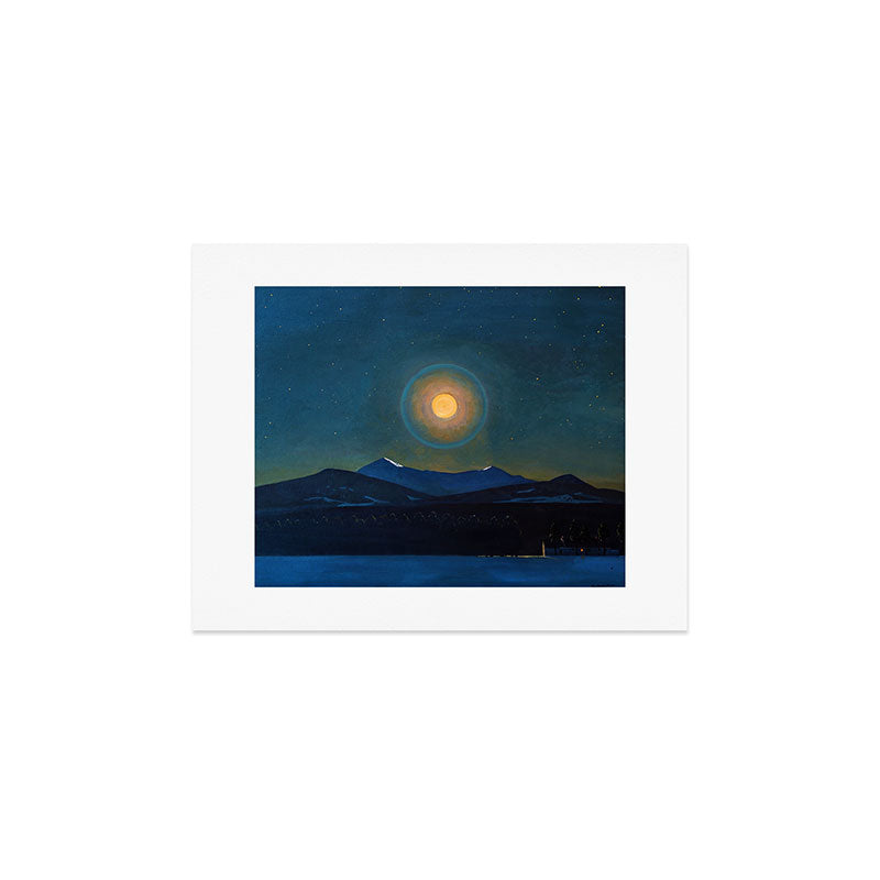 "Moonlight, Winter" by Rockwell Kent (1940) Art Print Gallery Image 2