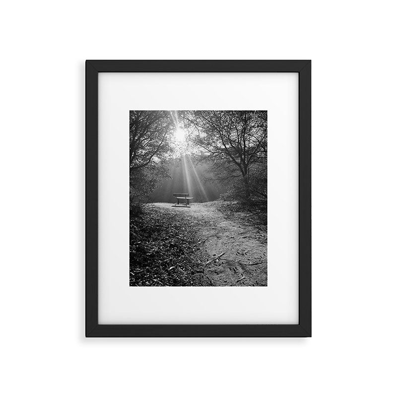 "Sunlit Solitude" by Maria Popova Framed Art Print Gallery Image 4