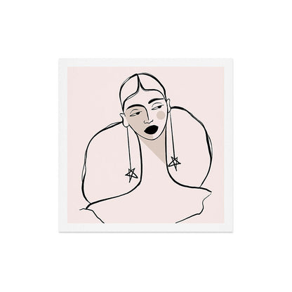 Boho Ponytail Art Print Gallery Image 5