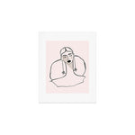 Boho Ponytail Art Print Gallery Image 1